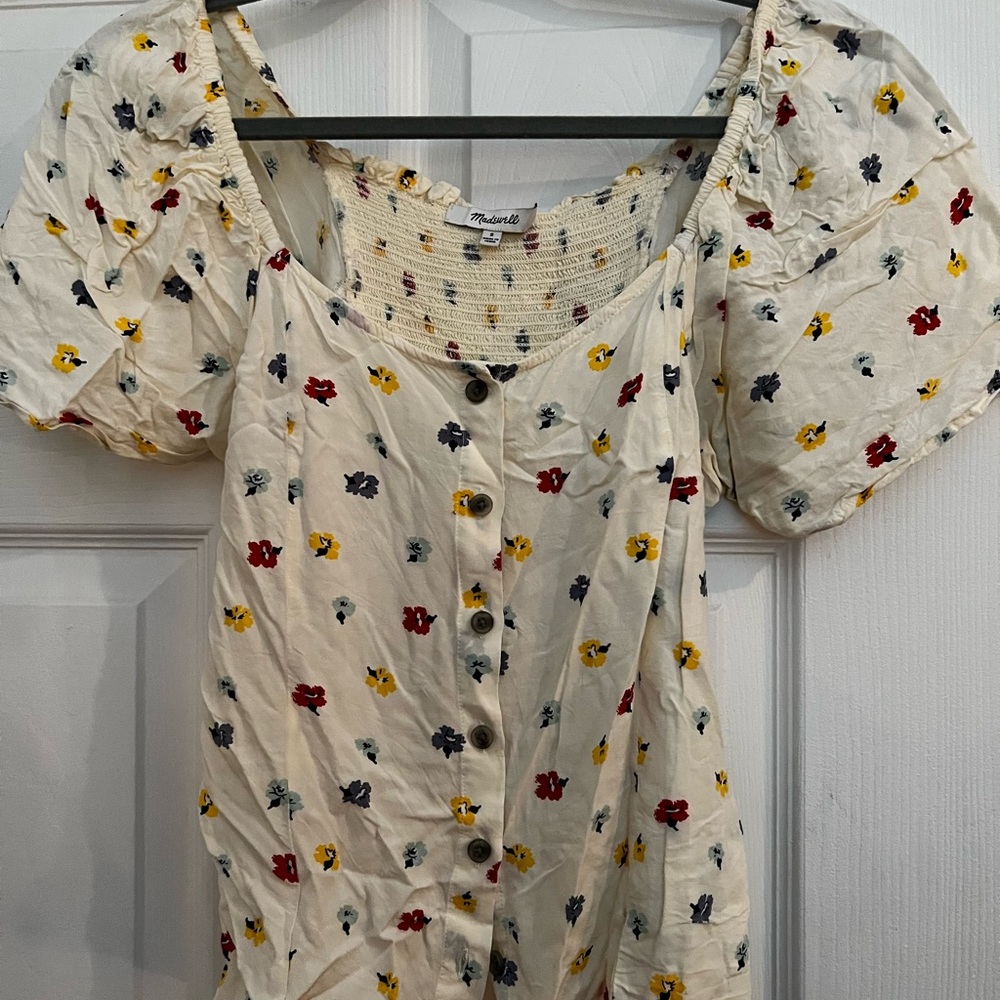 Madewell Ditsy Floral Blouse